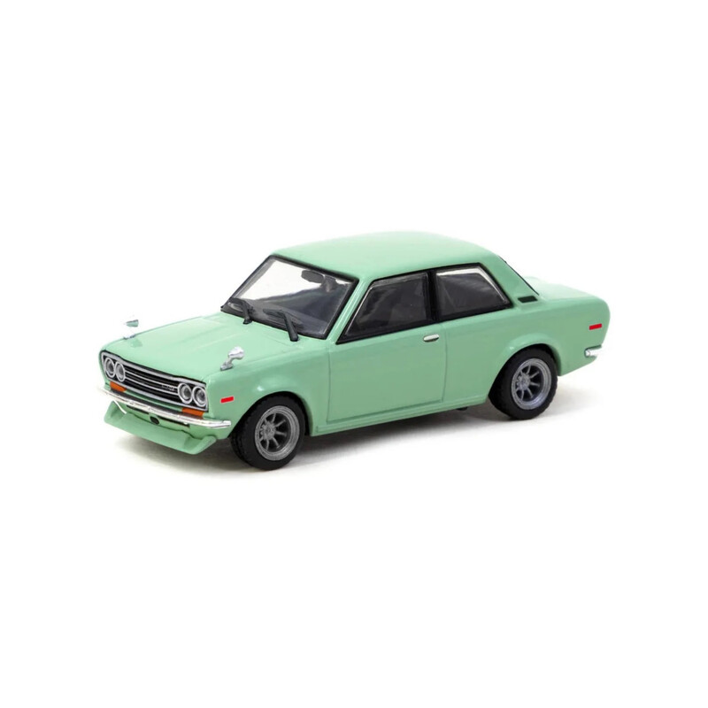 Tarmac Works 1/64 - Datsun 510 | Vert Clair